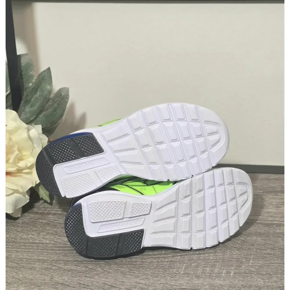 S Sport by Skechers Kids' Noah Step-Ins Sneakers - Lime Green Size 2 little boy